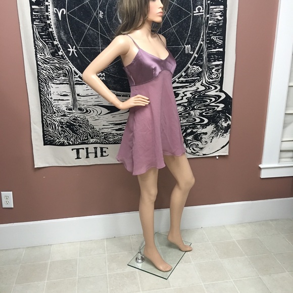 Victoria's Secret Other - Vintage Victoria's Secret Purple Babydoll Chemise